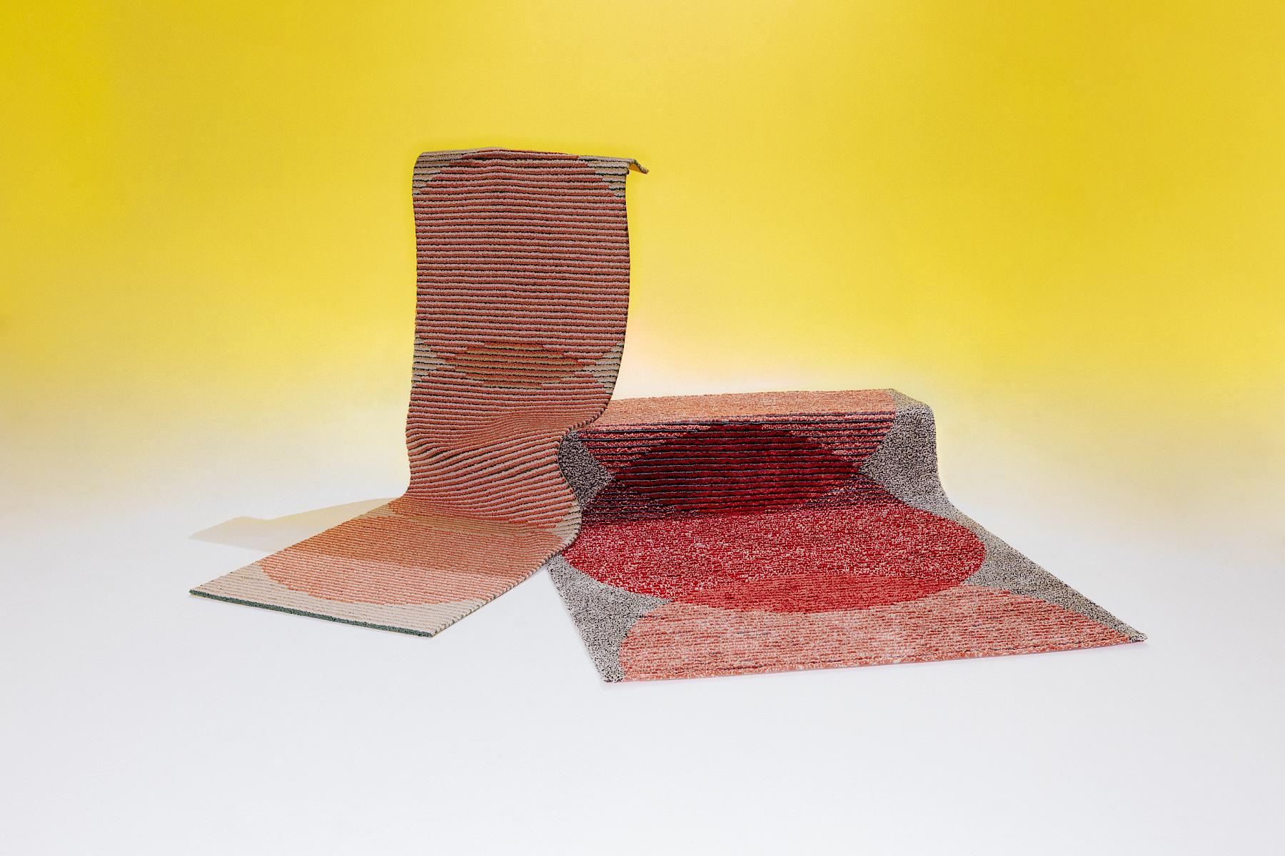 Diffract rugs by Studio Laure Kryenbuehl