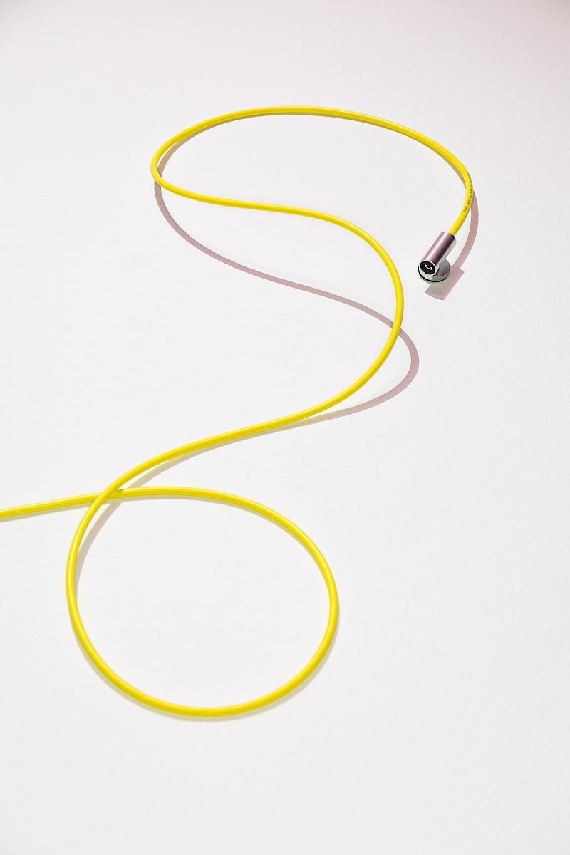 Magneto - A magnetic USB extension cord that adheres to any steel frame chair/table/shelf/house. Developed by Tobias Brunner, Bureau Brunner Industrial Design in collaboration with Vitra for the VitraHaus